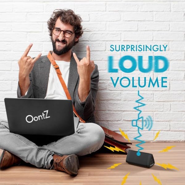 Cambridge Soundworks OontZ Angle 3 Bluetooth 5.4 Speaker, up to 100 ft Wireless Range, up to 24 Hrs Playtime, Portable Small Speaker for iPhone, Android Phones, IPX5 Portable Bluetooth Speaker, Black - Image 5