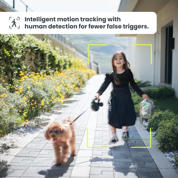 Feit Electric Smart Doorbell Camera, Wired 2K HD Video, Night Vision, Motion Detection, Two-Way Audio, Alexa/Google Assistant Compatible, App Control, Wireless Chime Included, CAM/Door/WiFi/G2 - Image 5